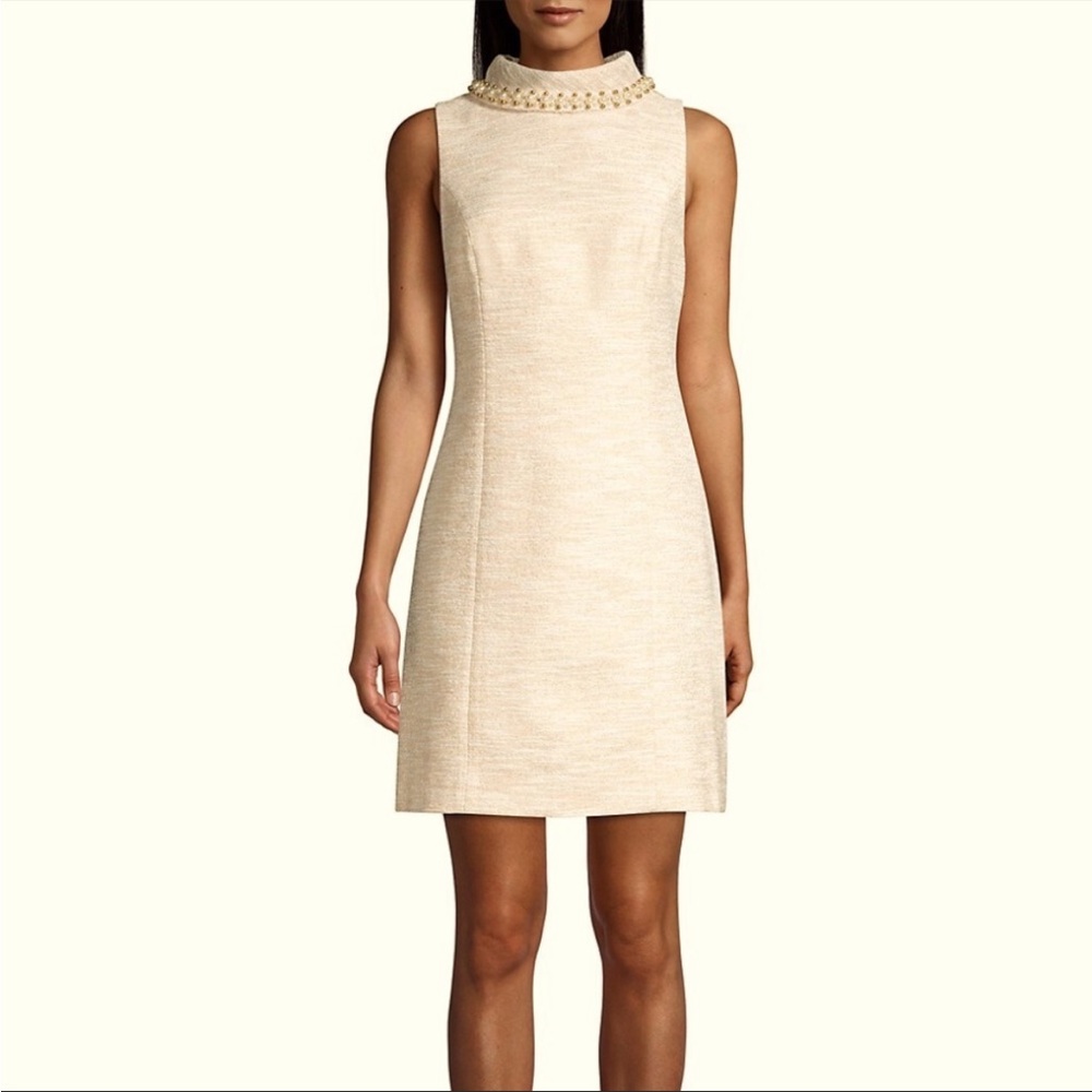 NEW Lilly Pulitzer Portia Shift Dress Gold